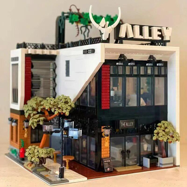 New 3423+Pcs Creative Expert Moc The Modular Street View Brick