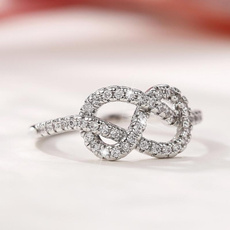 DIAMOND, Women Ring, 925 silver rings, Engagement Ring