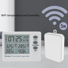 Wall Mount, lcddisplay, temperaturehumiditydetector, humiditydetector