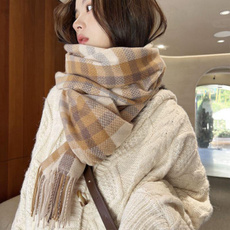 winterwarmscarf, Tassels, Fashion, Winter