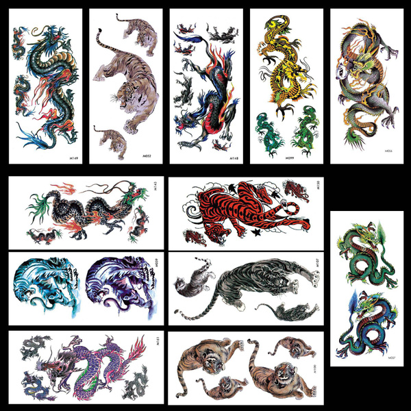 Dragon, Tiger, Rat, Horse - Chinese Tattoo by Vicktoria-Z-Luna on DeviantArt