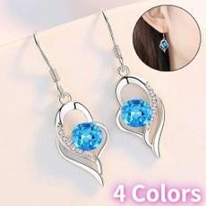fashionableearring, engagementgift, DIAMOND, weddingbanquet