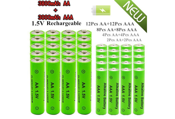 3000mAh AAA Rechargeable Batteries 1.2V Battery or AAA/AA Charger For Torch  Toy