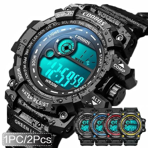 Silicone best sale waterproof watch