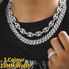 cubanchainnecklace, Chain Necklace, hip hop jewelry, Jewelry