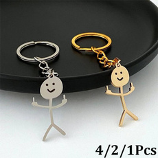 Steel, Funny, coworkergift, Key Chain