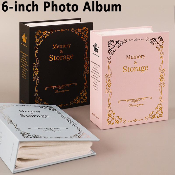 NEW 6 inch Photo Album Memory and Storage Album Picture Storage Insert Type  Album for Kids Family