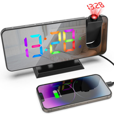 projectionalarmclock, decoration, mirroralarmclock, alarmclocksforbedroom