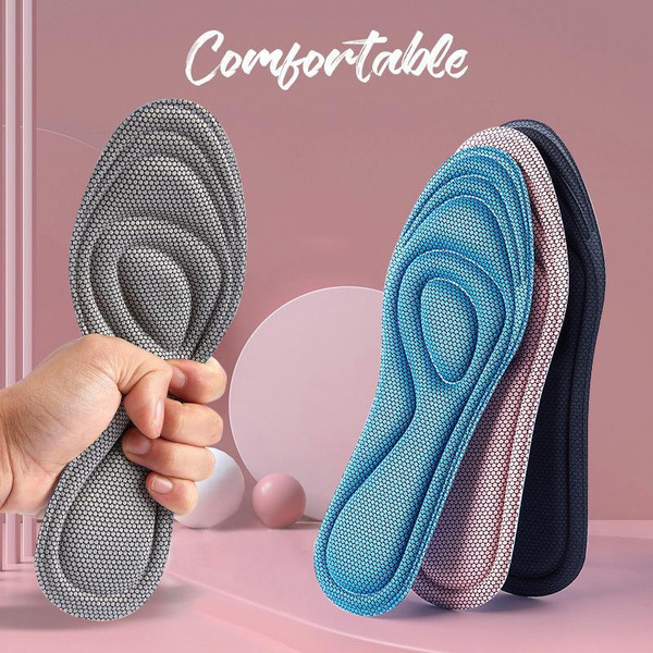 Fashion Memory Foam Insoles for Shoes Men Women Nano Antibacterial