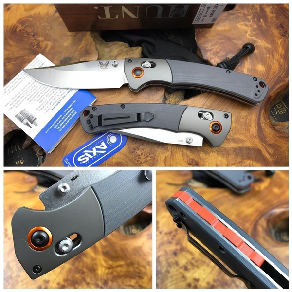 Benchmade 15080/535/ 810/940 Knives Hunt Crooked River Folding 4.00