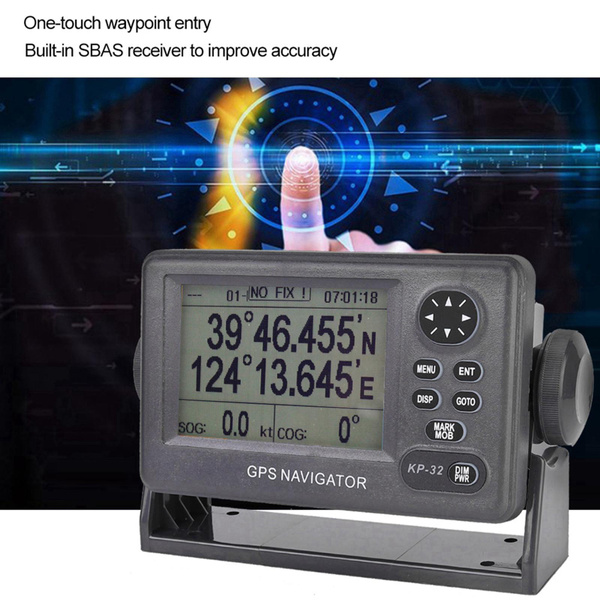 Waterproof Marine Navigator, ONWA KP32 GPS/SBAS Marine Navigator 4.5