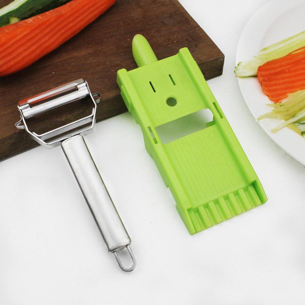 Stainless Steel Fruit Vegetables Peeler Carrot Slicer Cutter Multi