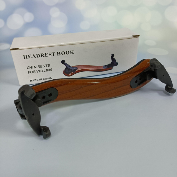 HEADREST HOOK Chin rests for violins, Collapsible and Height Adjustable Feet, Imitation wood