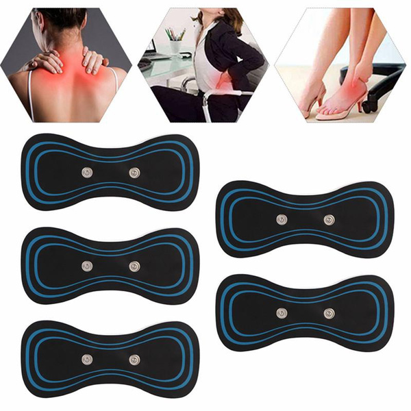 Mini Portable Electric Neck Massager Patch - Relieve Back & Shoulder Hip  Pain Instantly With Cervical Massage Pad - Temu