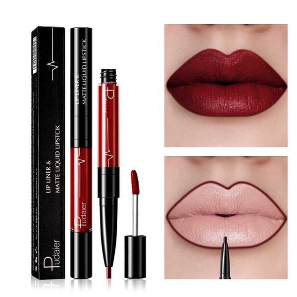 Cute Girl Makeup 16 Color Double Ended Waterproof Matte Long-lasting ...