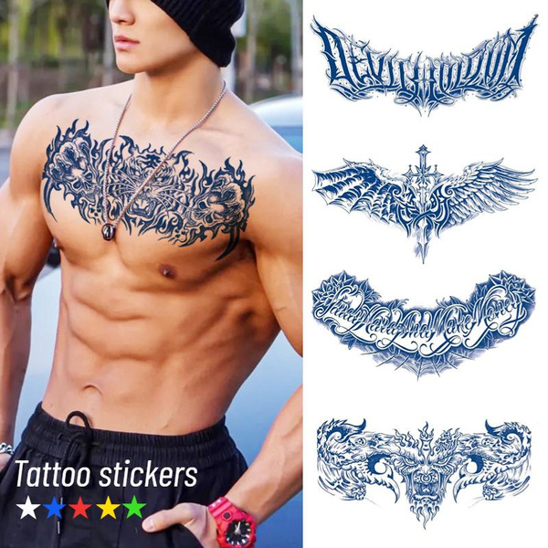 Buy Temporary Tattoo 200 Designs, Chefic Waterproof Semi Permanent Tattoo  Stickers in Shining Gold Silver, Metallic Removable Glitter Festival Tattoos  for Kids Woman Men Finger Body Art -12 Sheets Online at desertcartINDIA