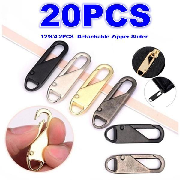 20/12/8/4/2PCS Alloy Universal Zipper Puller for Clothing Zip Fixer ...