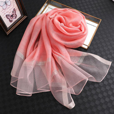 Silk Scarf, sunscreenscarve, silk, Women's Fashion