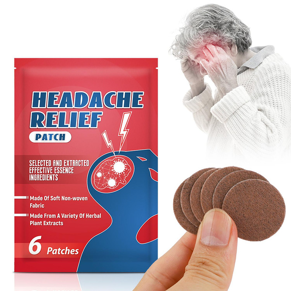 Headache Relief Patch, 6Pcs/Pack Wish