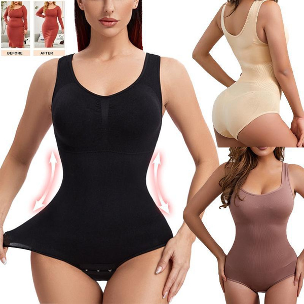 Shop Generic Women Shapewear Bodysuit Tummy Control Full Body