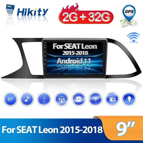 Hikity 2+64G Stereo Auto per Fiat DOBLO 2015/YENI KASA 2015 senza fili Carplay Android Auto Mirror Link, 9 Pollici Android Stereo Radio Bluetooth con GPS WIFI FM/RDS EQ SWC MIC Telecamera Posteriore