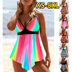 Summer, Plus Size, women beachwear, bikini set