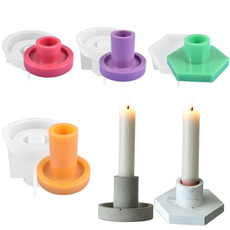 Candleholders, Decor, casting, Silicone