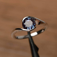 DIAMOND, wedding ring, Jewellery, 925 silver rings