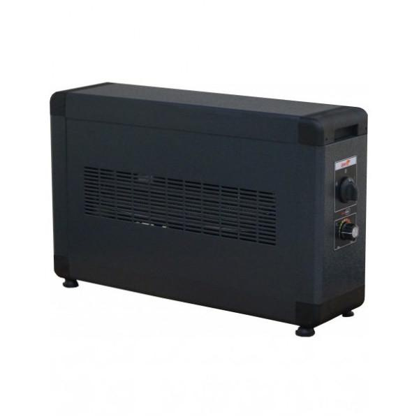 Heatbox Board Smoked Color Single Phase Fan Electric Heater 1000/2000