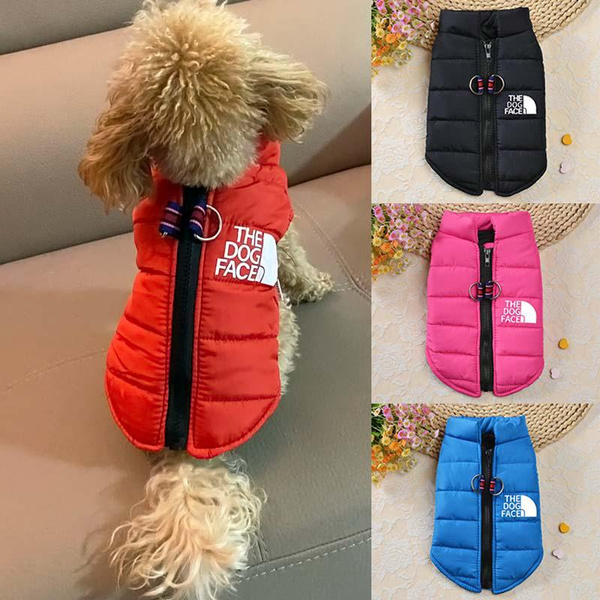 PET SHOP Winter Warm Pet Dogs Jacket Waterproof French Bulldog Dogs