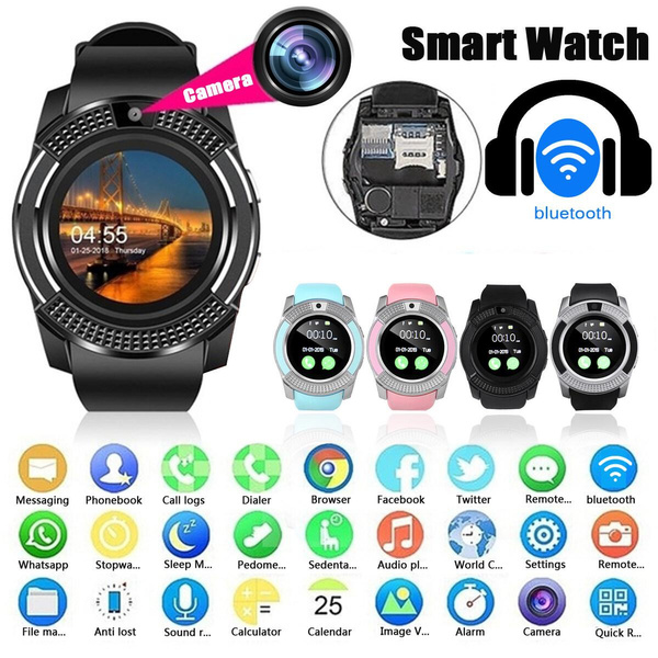 V8 smart hotsell watch waterproof