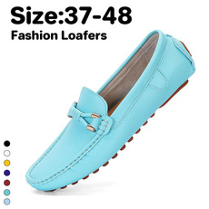 Slip-On, Flats shoes, casual leather shoes, loafersformen
