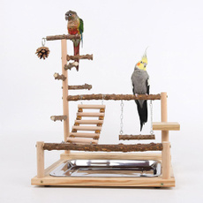 birdplaysstand, Toy, Wooden, parrottoy