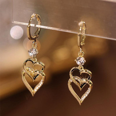 Heart, Jewelry, for, Crystal