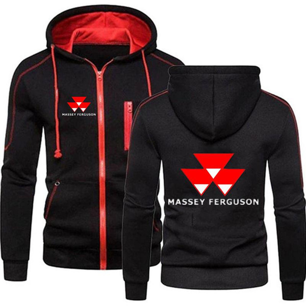 Massey Ferguson Tractor Dover Bomber Jacket By Regatta - Sizes XXS To 5XL, Black 9 thumbnail image