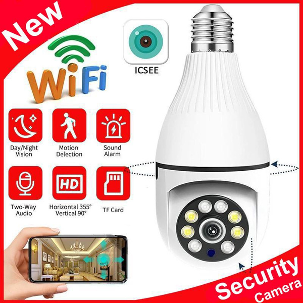 300W/100W IP Security Surveillance Cam Auto Tracking Panoramic Bulb ...