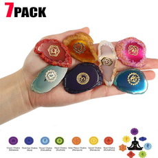 agateslice, worrystone, meditationaccessorie, 7chakra
