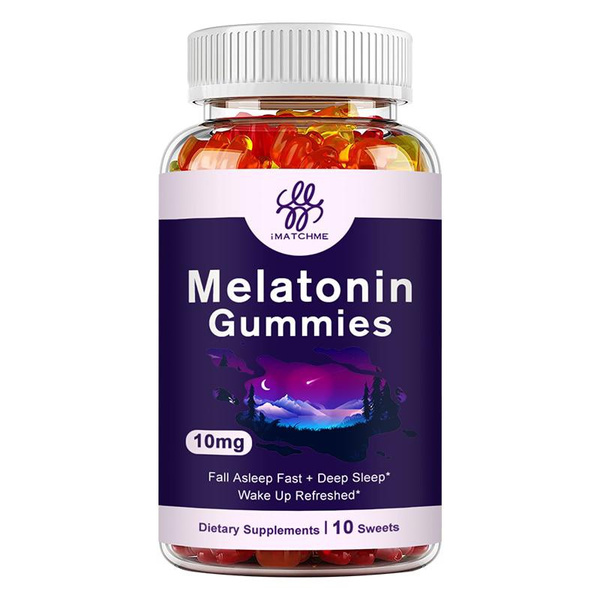 10mg melatonin gummies vitamin b6 relieve anxiety improve sleep better