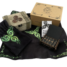fortunetelling, playcard, Cloth, Wood