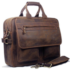 Briefcase, Office, business bag, leather briefcase