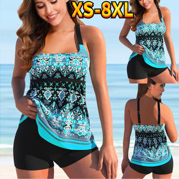 Ladies tankini hot sale sets