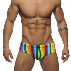 rainbow, Shorts, boxer briefs, men swimwear