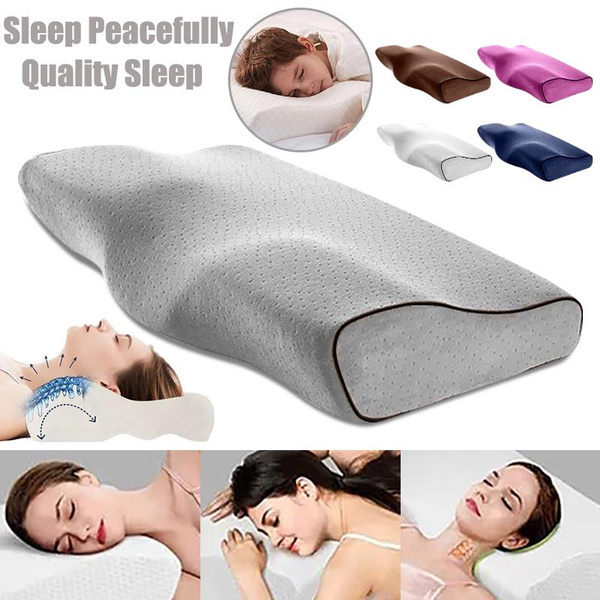 Memory Foam Bed Orthopedic Pillow for Neck Pain Sleeping Orthopedic ...