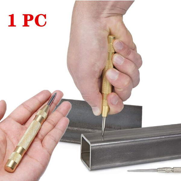 Automatic Center Punch Drill Bit Spring Loaded for Marking Starting
