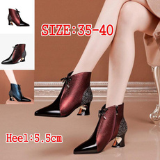 Summer, High Heel Shoe, Womens Shoes, leather
