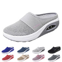 Fashion Women Mesh Breathable Beach Slippers Indoor Outdoor Non-slip ...