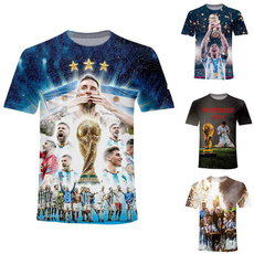 Shirt, Messi, Tops, Men