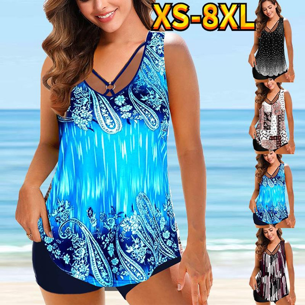 Women Tankinis Bikini Set Swimwear Swimsuit Bathing Swimwear Suit