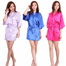 Summer, kimonobathrobe, womansleepwear, Simple