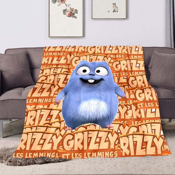 Grizzly And The Lemmings Cartoon Blanket Cartoon Mattress Adult Sofa
